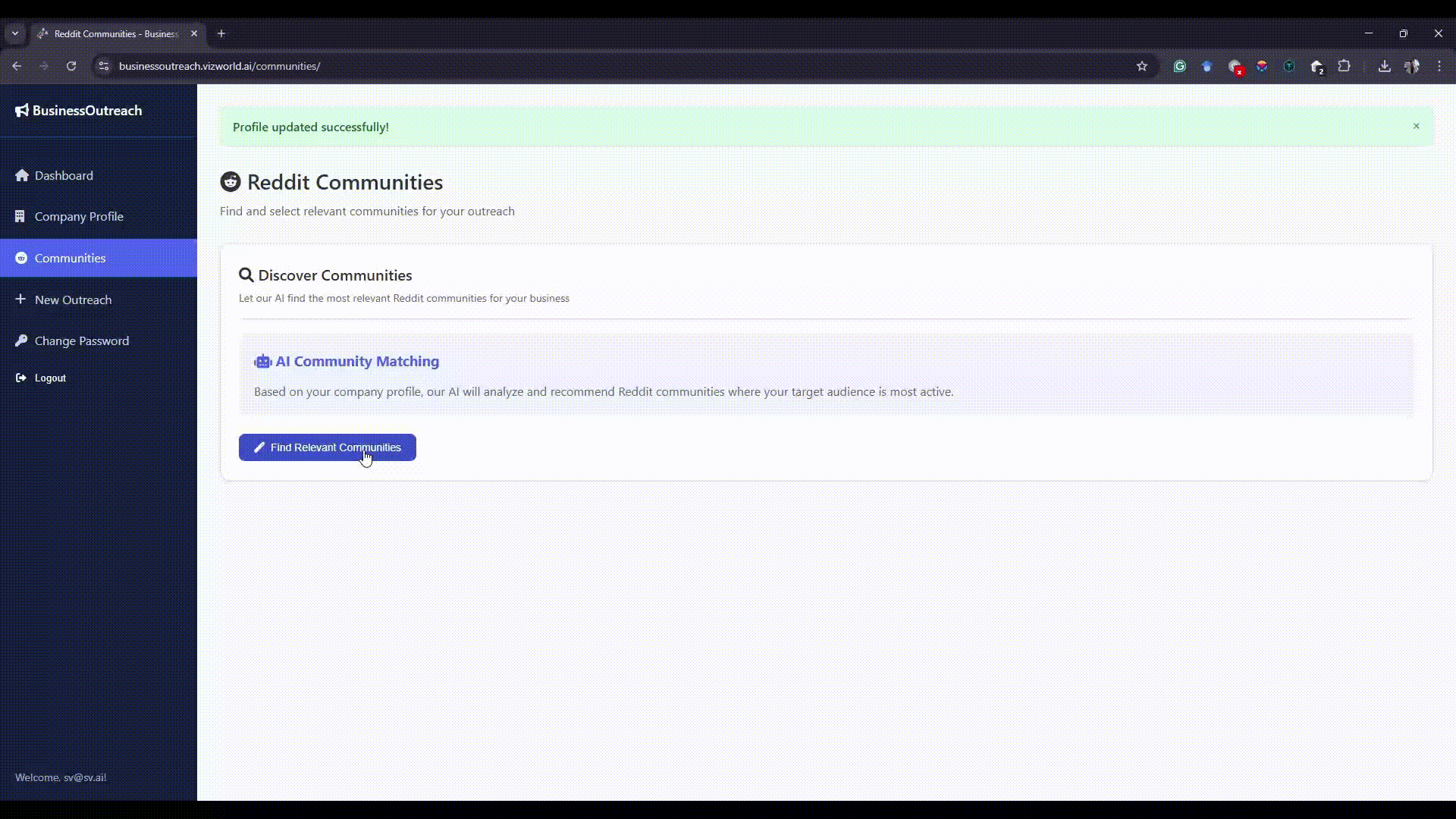 Finding Communities Demo